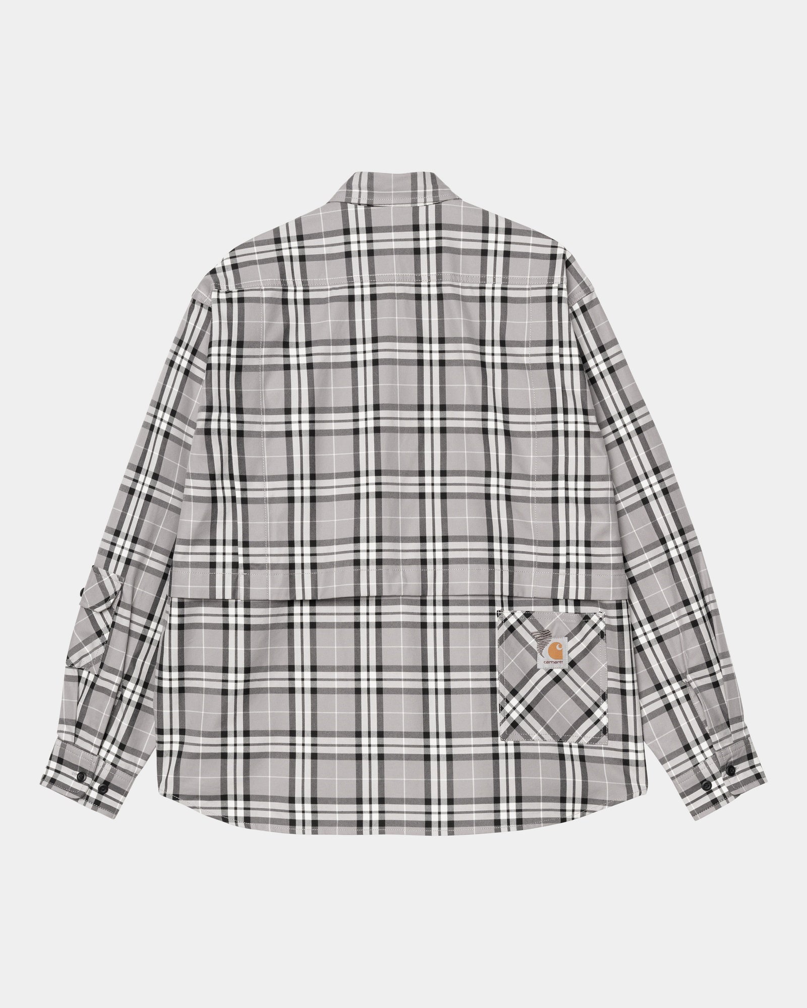Carhartt WIP x INVINCIBLE Work Shirt Max - Black | Heavy Duty Cotton Workwear for Men | Perfect for Construction, Outdoor Jobs & Casual Streetwear