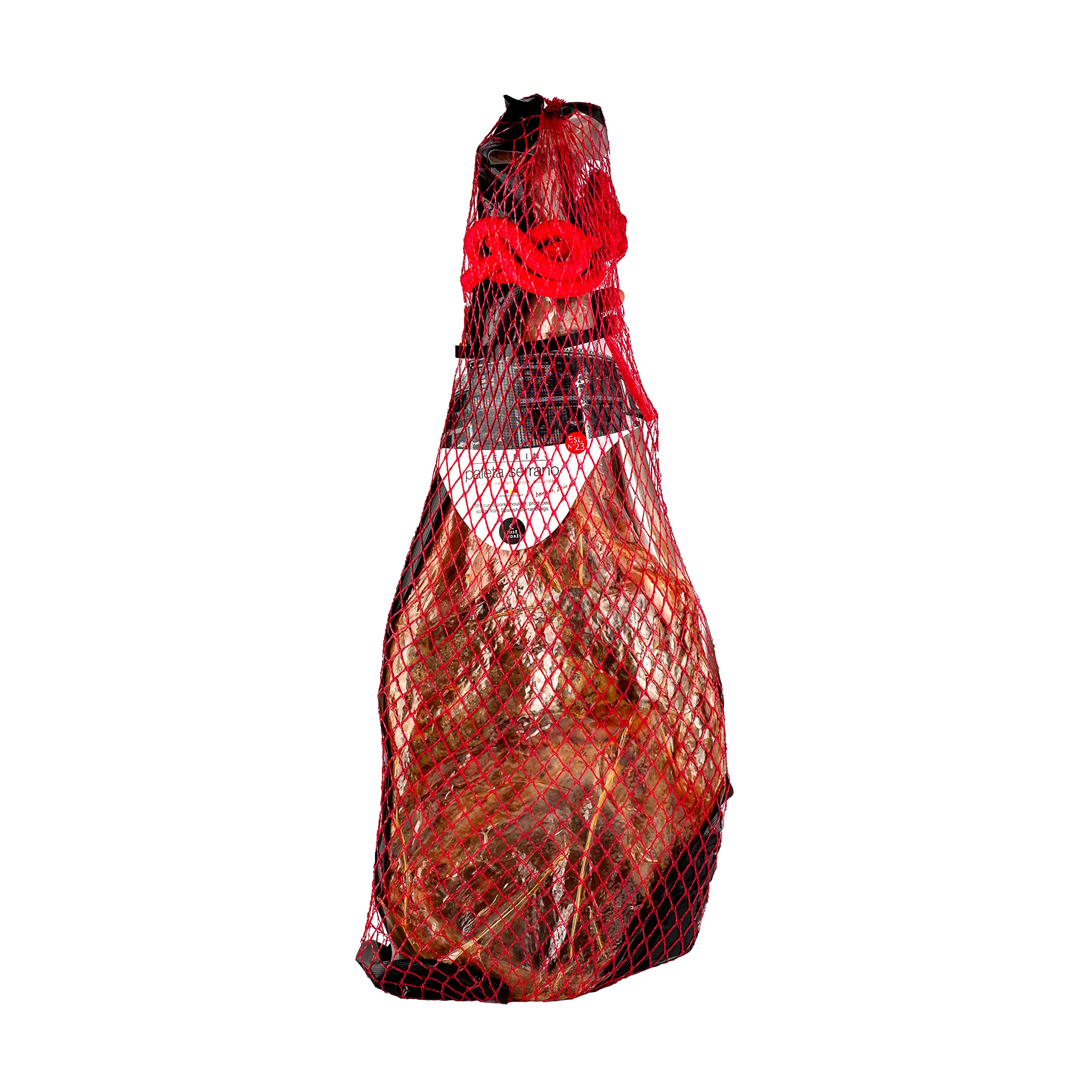 Fermin Serrano Shoulder Bone-In Ham | Premium Spanish Cured Pork Shoulder for Charcuterie Boards, Tapas & Gourmet Recipes