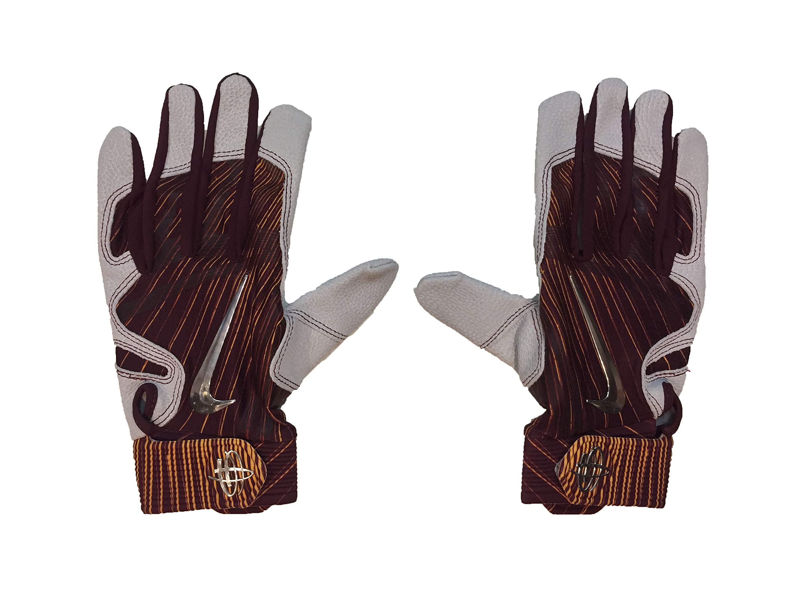 Nike Huarache Elite Baseball Batting Gloves for Men - Premium Leather Training Gloves with Enhanced Grip - Perfect for Baseball, Softball & Batting Practice (1 Pair)