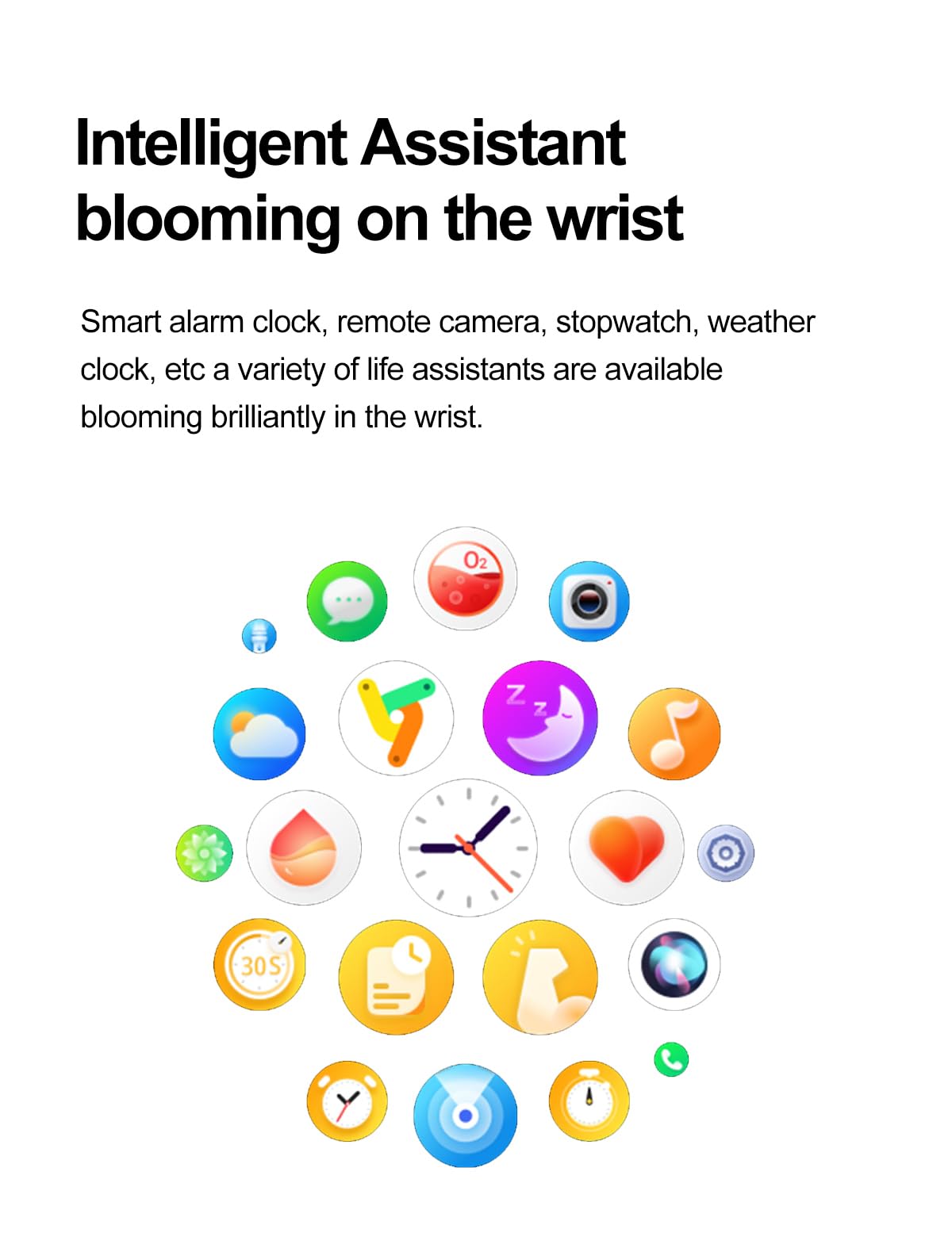 Smart Watch for Men & Women with Call Function, 2.06