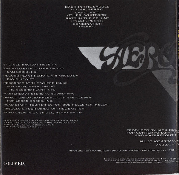 Aerosmith Rocks CD Album Reissue - Near Mint or Mint Condition - Perfect for Collectors & Classic Rock Fans