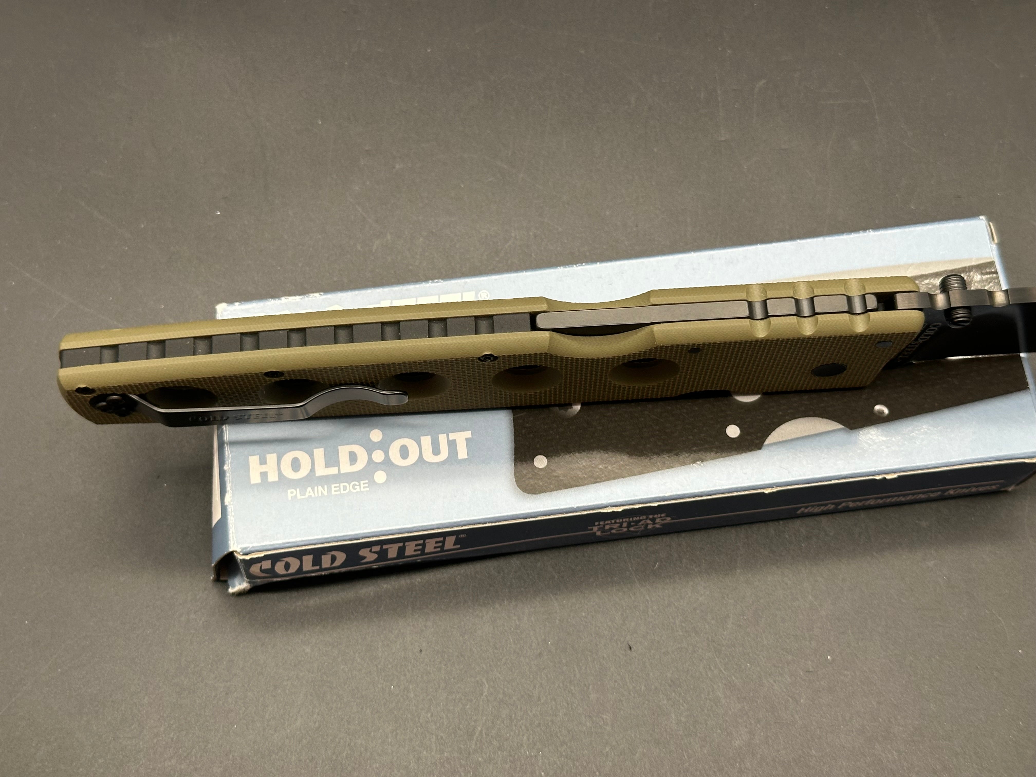 Cold Steel Hold Out I Folding Tactical Knife - 6