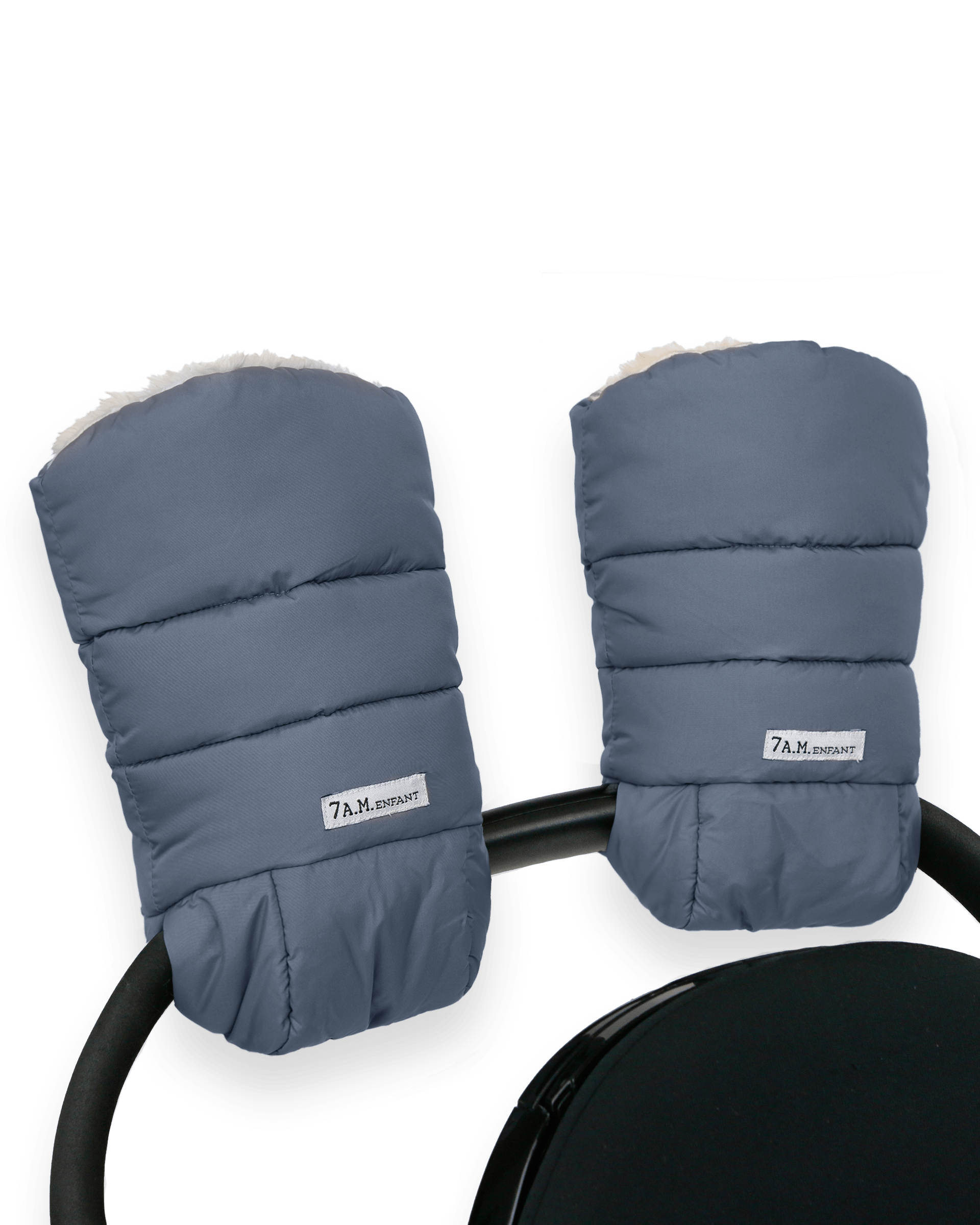 7AM Enfant Warmmuffs - Winter Baby Stroller Muff for Cold Weather Protection - Cozy and Soft Infant Stroller Accessory for Outdoor Walks, Shopping, and Park Visits