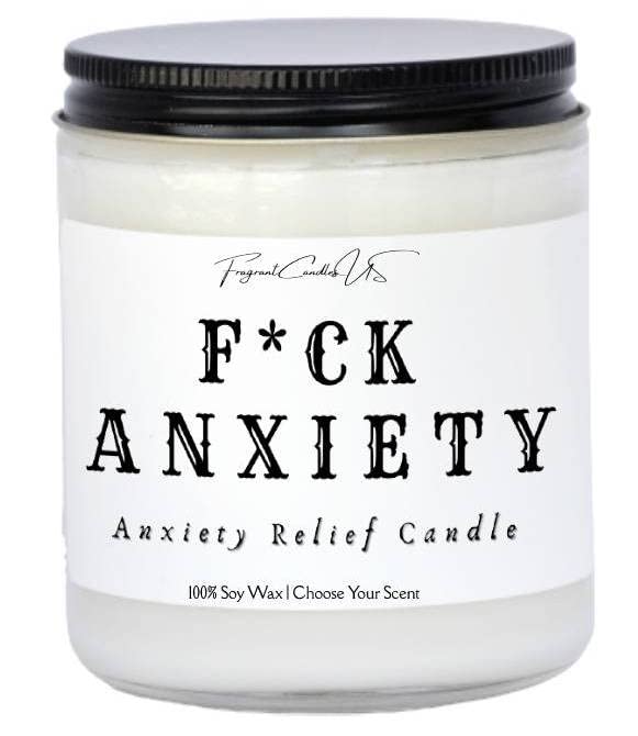 Manifestation & Healing Candles for Anxiety Relief - Intention Candles for Women, Mental Health Gifts, Stress Relief Candles - Perfect for Meditation, Self-Care & Relaxation