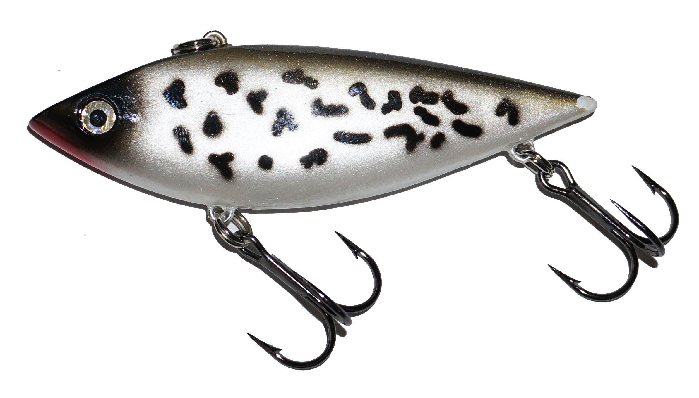 Bucher JB Rattler Bait Crankbait Fishing Lure - Topwater Bass Fishing Lure for Freshwater & Saltwater - Perfect for Bass, Walleye, and Pike Fishing in Lakes and Rivers