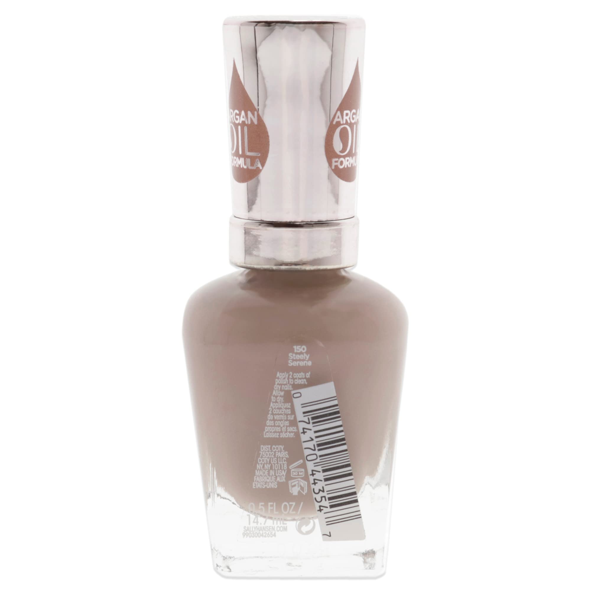Sally Hansen Color Therapy Nail Polish - Steely Serene for Salon-Quality Nails