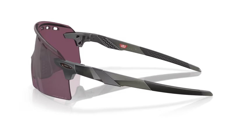 Oakley Encoder Strike Vented Sunglasses Matte Grey Smoke with Prizm Road Lens - Cycling, Running & Outdoor Sports Eyewear