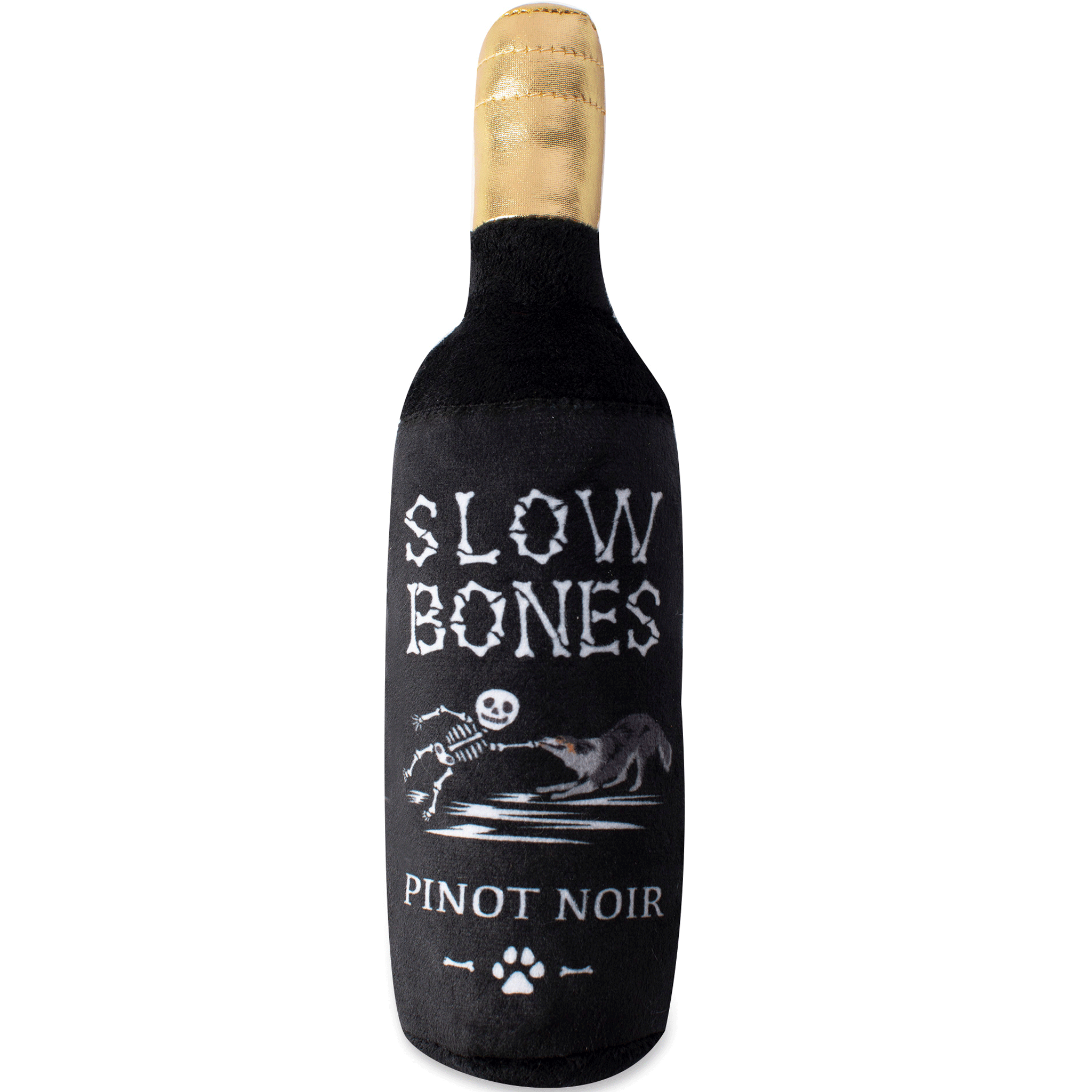 Premium Fringe Slow Bones Pinot Dog Chew Toy - Durable & Safe for Aggressive Chewers - Perfect for Playtime & Training Sessions