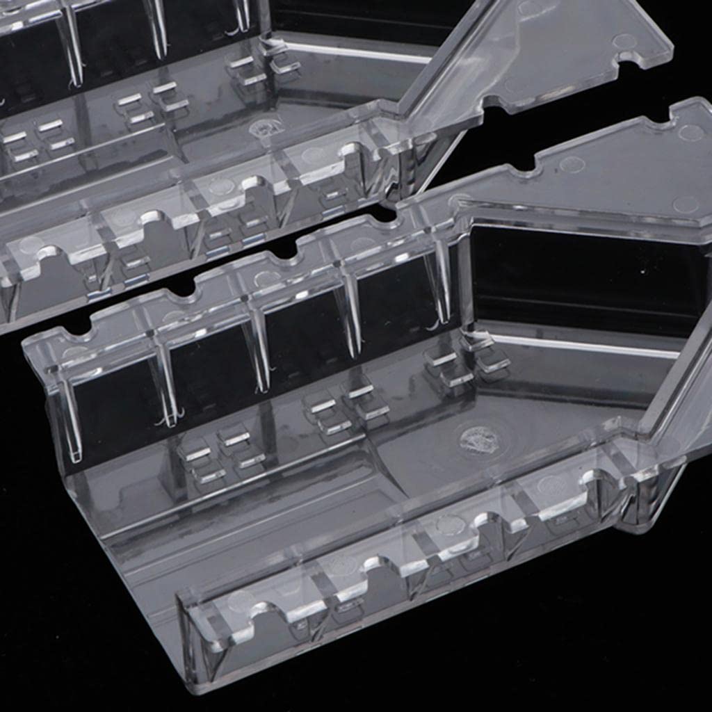 Enakshi Clear Plastic Candle and Soap Mold for DIY Crafting - 6.1x5x14.2CM | Perfect for Homemade Candles, Soap Making & Home Decor Projects | Ideal for Birthday Gifts, Wedding Favors and Aromatherapy