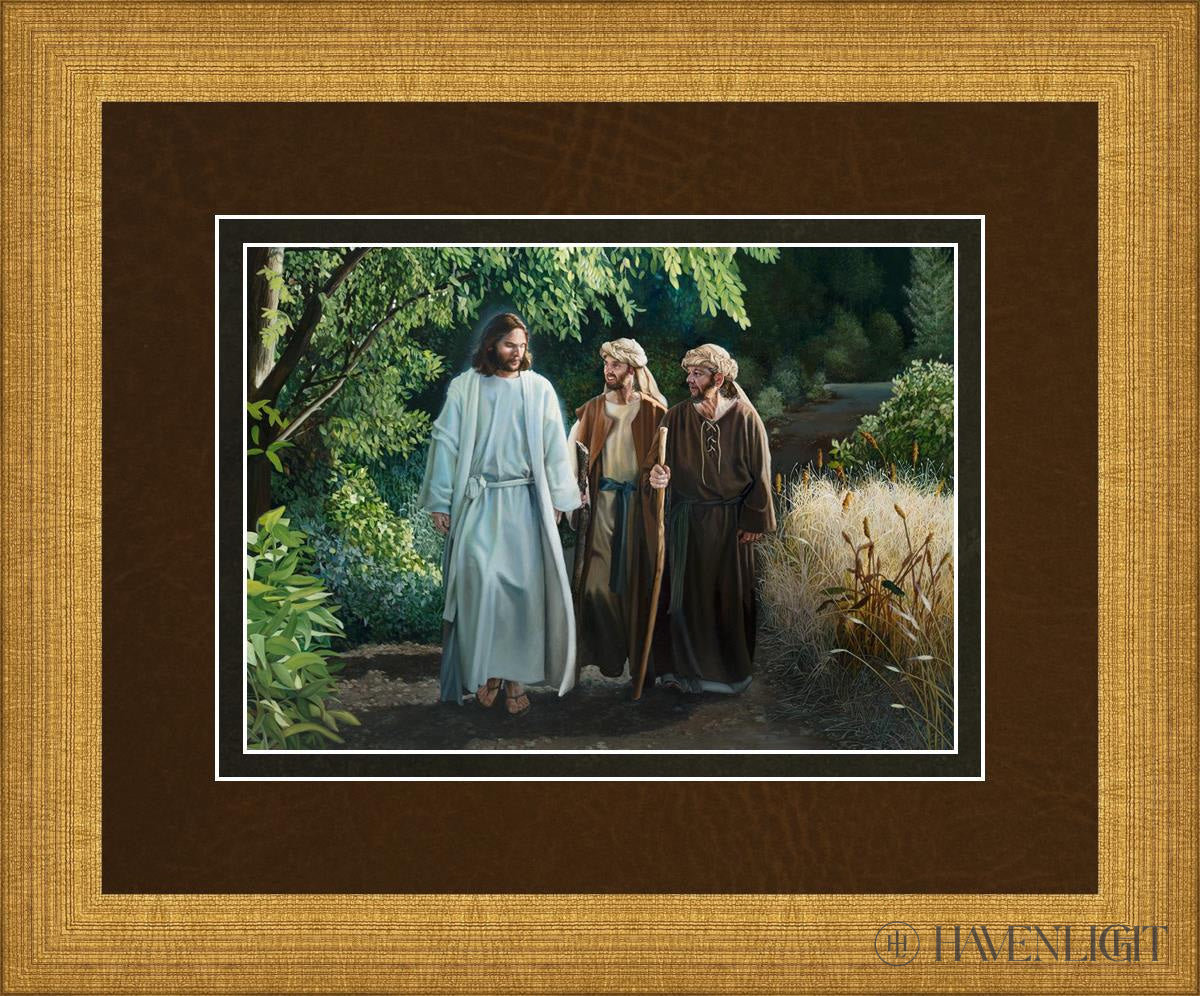 Emmaus By Liz Lemon Swindle - Inspirational Christian Wall Art for Home & Church Decor | Perfect for Living Room, Bedroom & Office