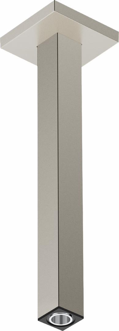 12-Inch Extension Pipe for Ceiling Mount in Brushed Nickel - Hansgrohe Model 24339821 | Perfect for Bathroom & Shower Fixtures
