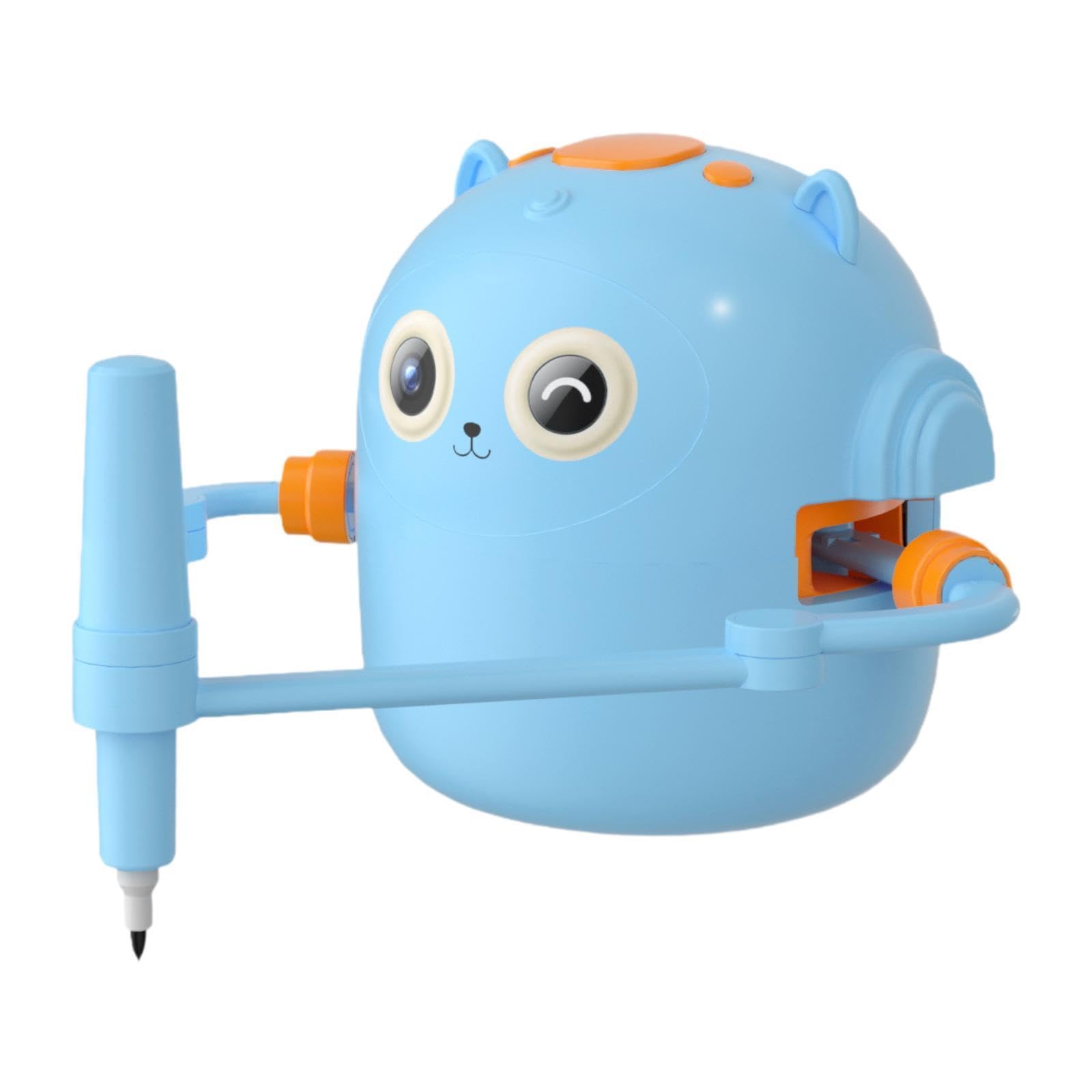 Educational Drawing Robot for Kids with 100 Drawing Cards & 2 Pens - STEM Learning Toy for Creative Play, Perfect for Home & Classroom Activities (Blue)