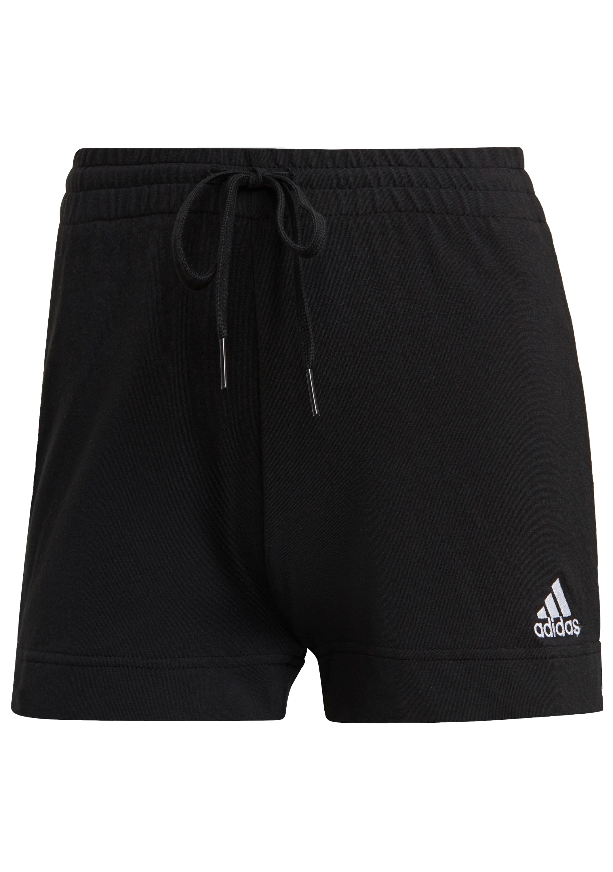 Adidas Women's Essentials Slim 3-Stripe Workout Shorts - Lightweight Running & Yoga Athletic Shorts for Women - Perfect for Gym, Jogging & Casual Wear