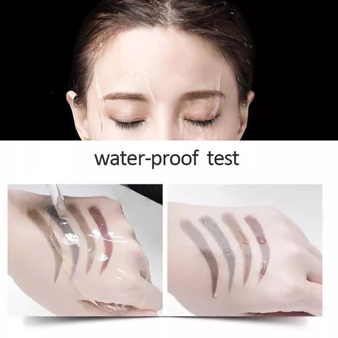 Professional Waterproof Eyebrow Pencil - Long Lasting, Easy to Shape, Natural Beige Color | Perfect for Daily Makeup & Eyebrow Enhancement