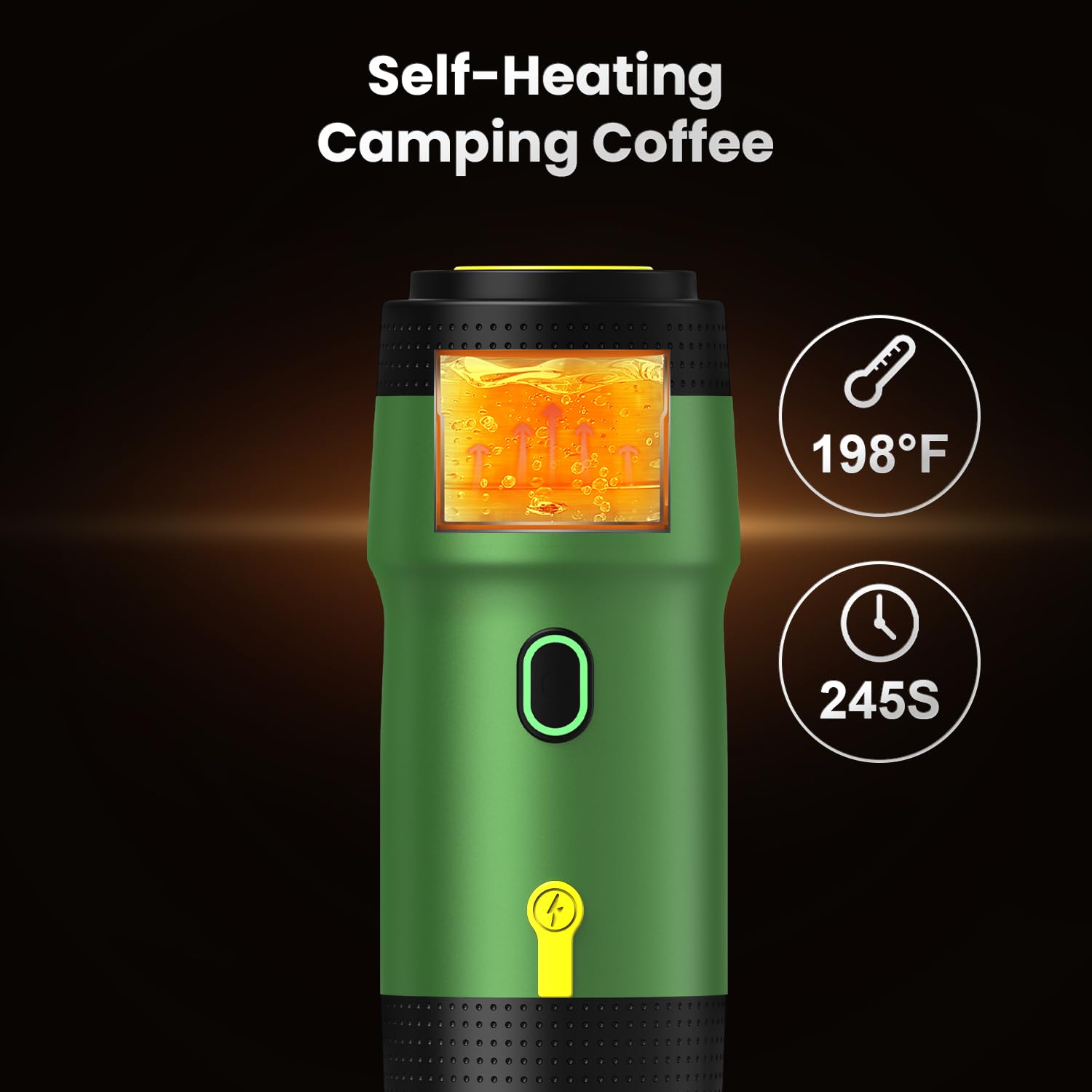 Portable Electric Espresso Machine - USB Powered Travel Coffee Maker for Camping, Hiking, RV & Office - Compact 3-in-1 Coffee Brewer Works with 8g Coffee Powder, Nespresso & Small Capsules - Perfect for Outdoor Adventures, Road Trips & Workspaces