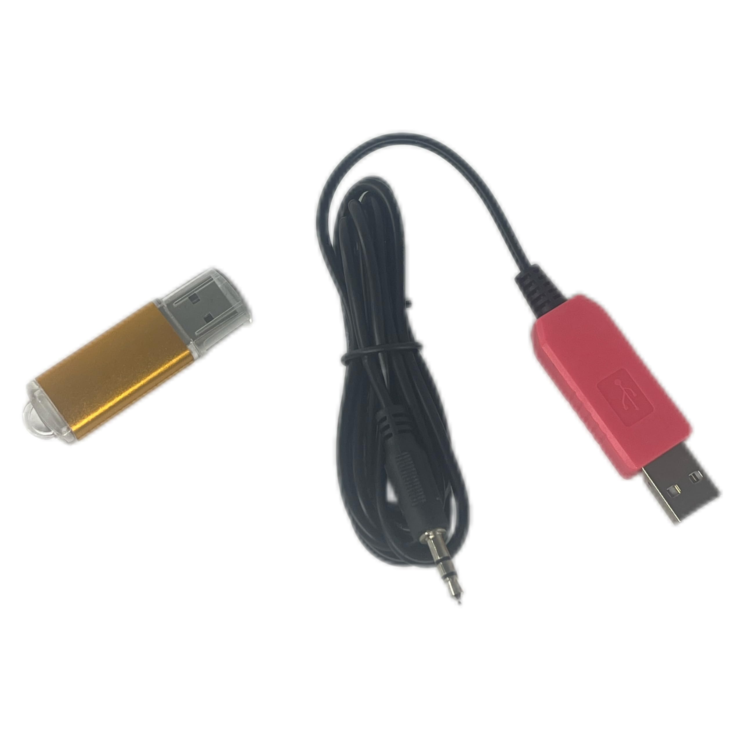 RS-232C Data Cable with Software for VM-6320 Digital Vibration Meter - Connect to PC for Vibration Analysis & Data Monitoring | Industrial Equipment Testing & Maintenance