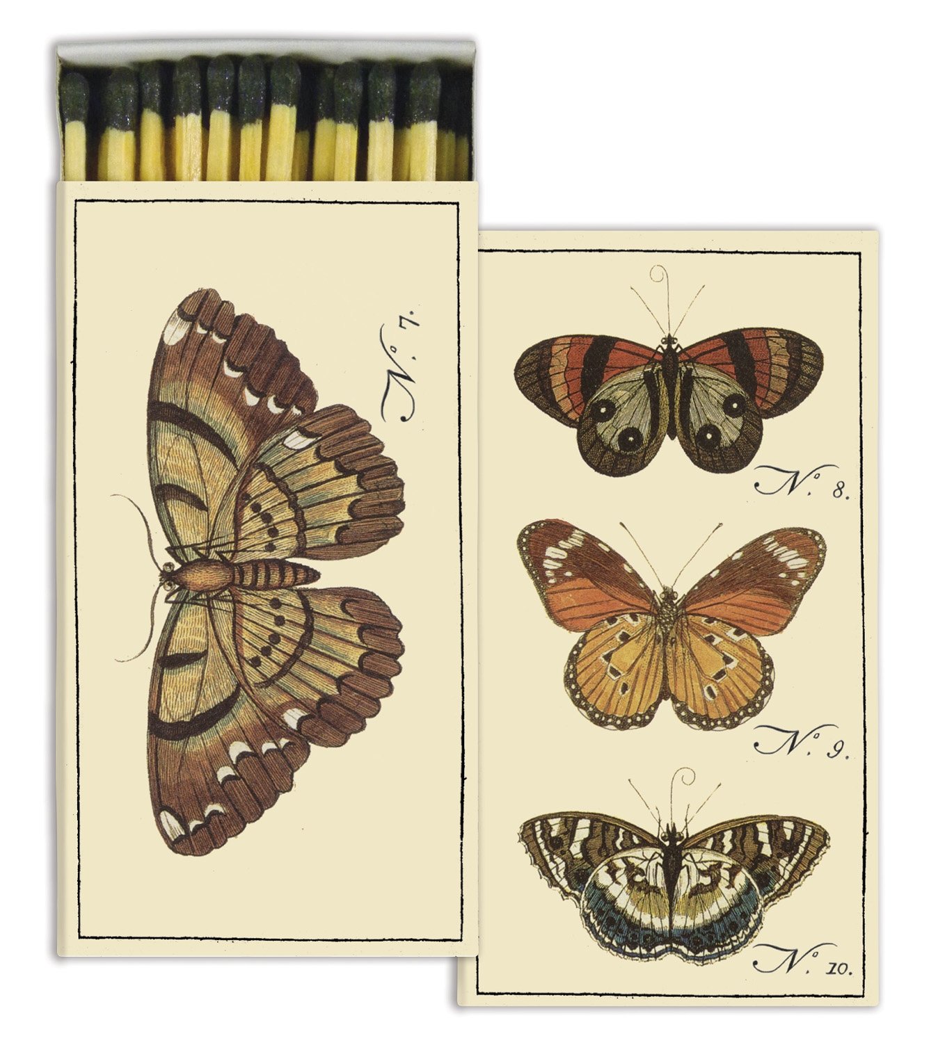 Ladybug Butterfly Bee Match Boxes - Set of 3 for Candles & Fireplaces