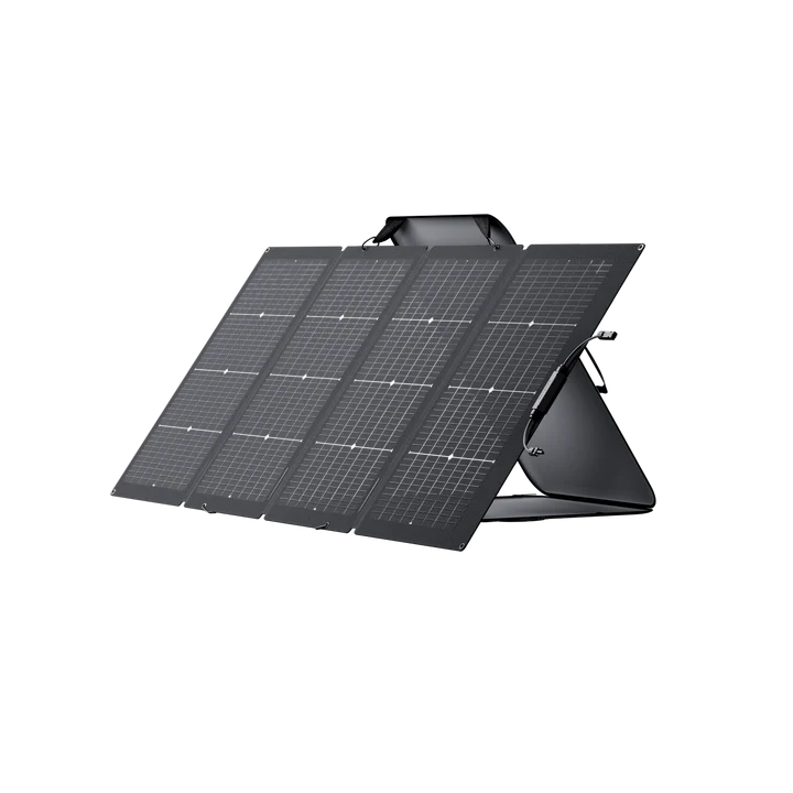 EcoFlow RIVER 2 Pro 720Wh Portable Power Station with 220W Bifacial Solar Panel | Solar Generator for Camping, RV, Emergency Backup & Off-Grid Power