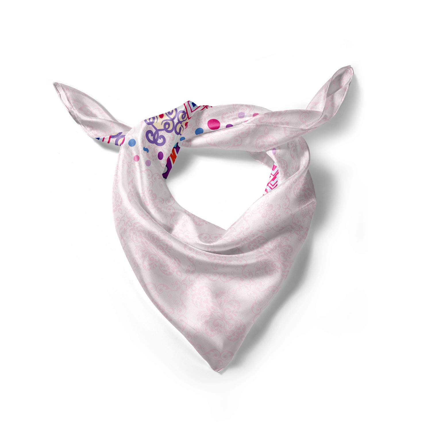 Ambesonne Mandala Hair Scarf - Bohemian Head Wrap for Women, Stylish Bandana & Headband - Perfect for Yoga, Beach, and Festival Fashion