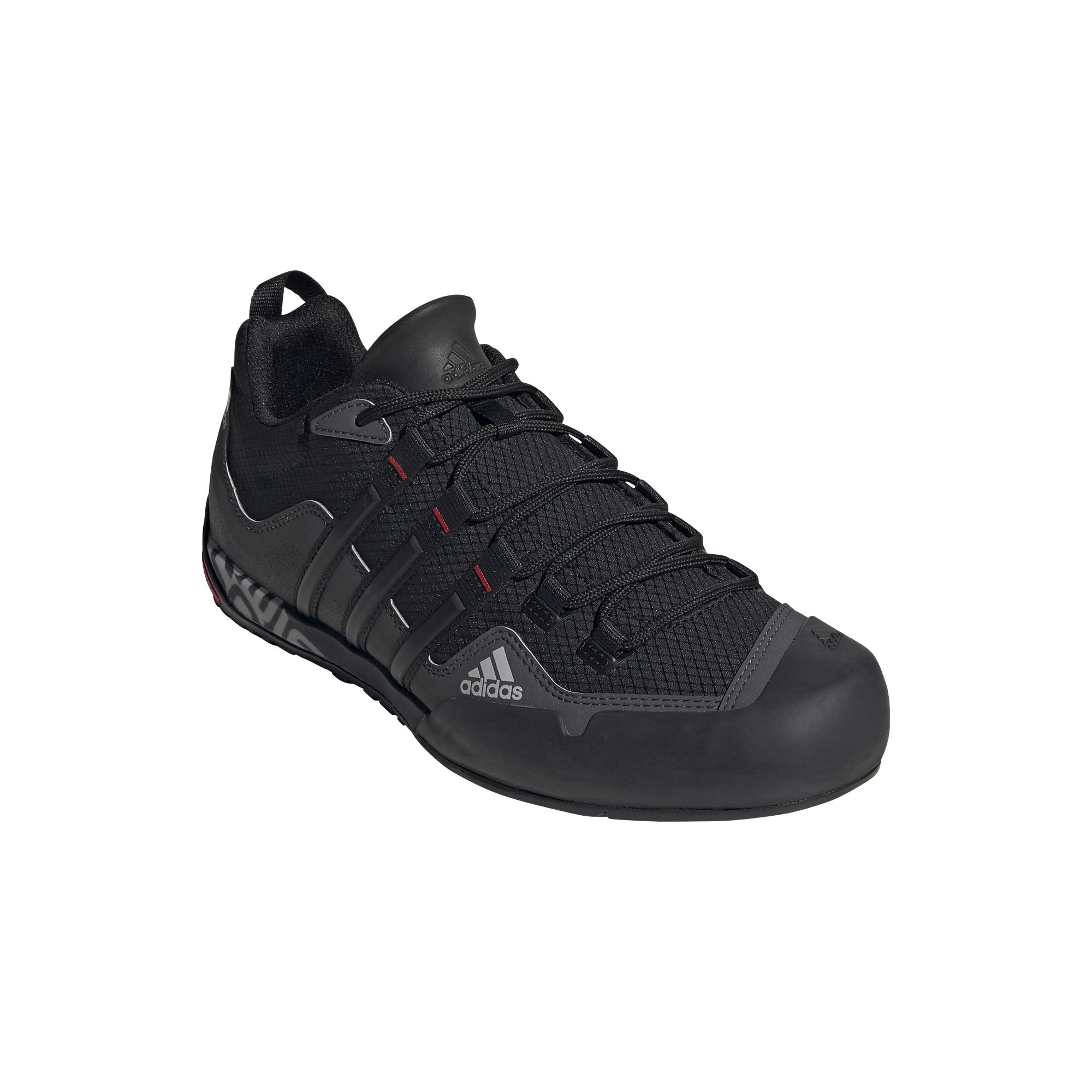 adidas Terrex Swift Solo Men's Outdoor Fitness Shoes - Black (Black1/Black) Size 44 | Trail Running, Hiking & Gym Workouts
