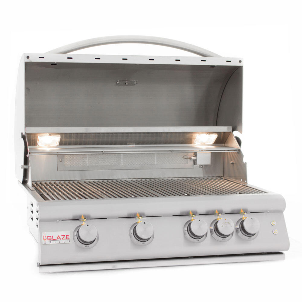 Blaze BLZ2LEDBLUE Premium LED Grill Light Kit for Outdoor Cooking - Perfect for Backyard BBQs, Patio Parties & Nighttime Grilling