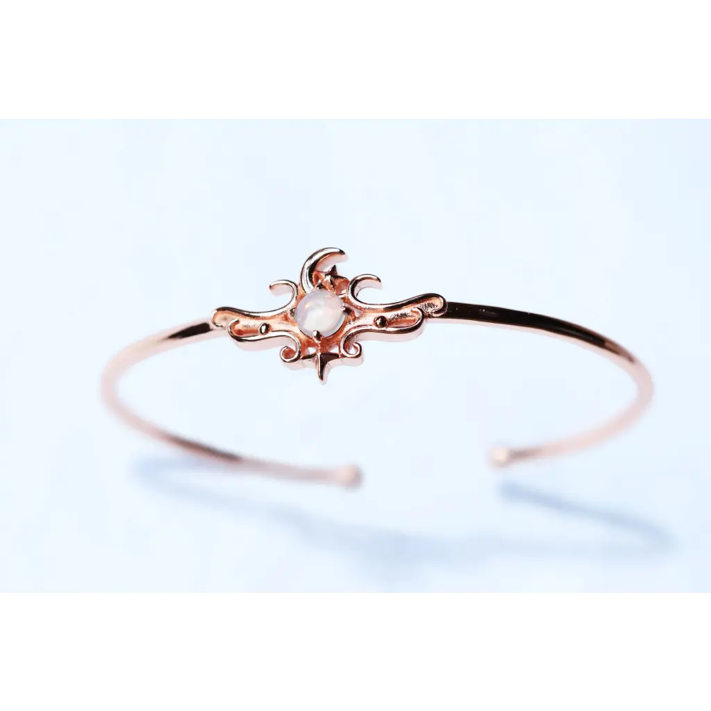 Cosmic Rose Gold Bangles - Elegant Stackable Bracelets for Women | Perfect for Parties, Weddings & Everyday Wear
