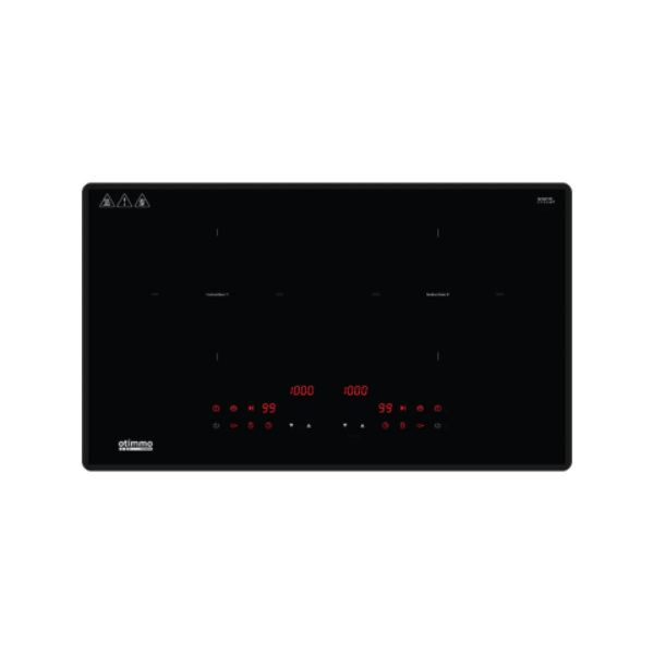 Europace ECH9148A 90cm Premium Inclined Range Hood + EIH8732E 8 Series 73cm Induction Cooktop with Magnetic Knob - Modern Kitchen Ventilation & Cooking Solution for Home Chefs