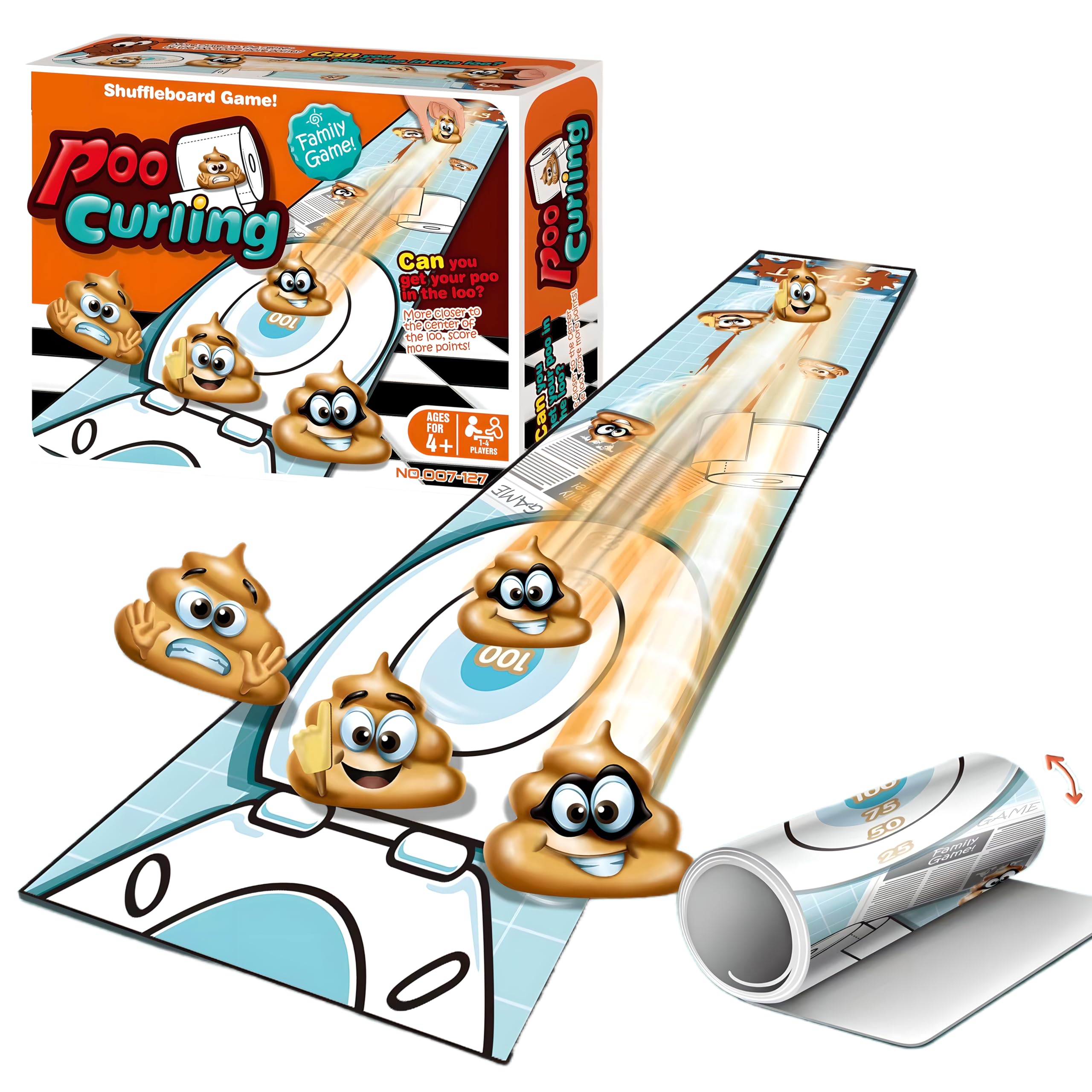 The Unforgettable Family Game Night with Poop Game Poop Curling