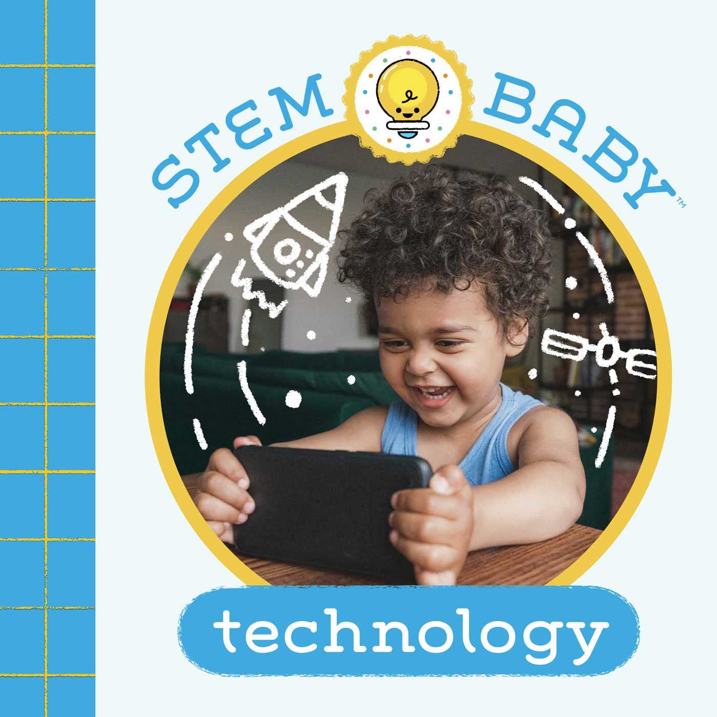 STEM Baby Technology Book - Early Learning STEM Books for Babies & Toddlers | Tinker & Maker Activities for Kids | Perfect for Early Childhood Education & Interactive Playtime