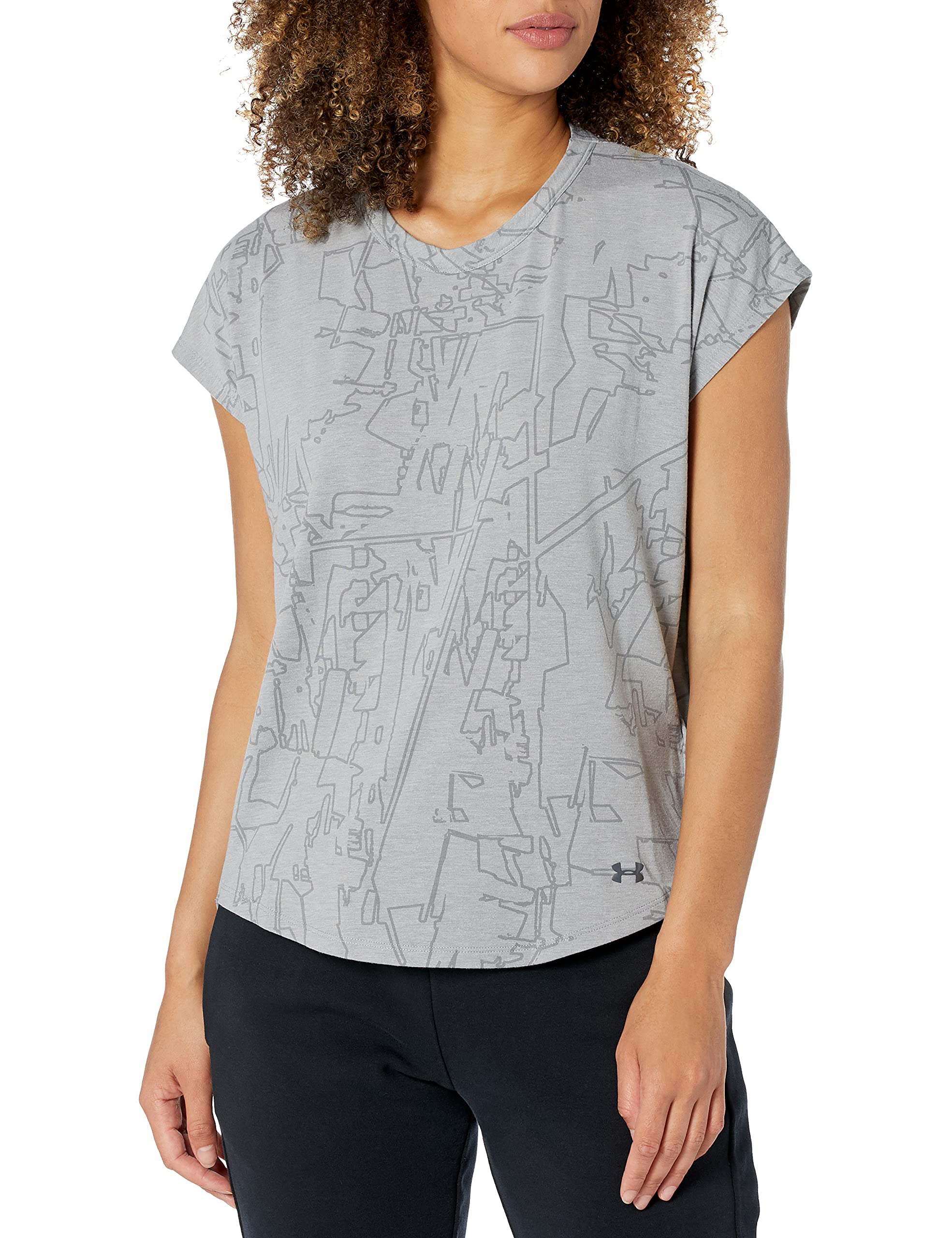 Under Armour Women's Unstoppable Burnout Short Sleeve T-Shirt - Moisture Wicking, Breathable Workout Top for Running, Gym & Yoga