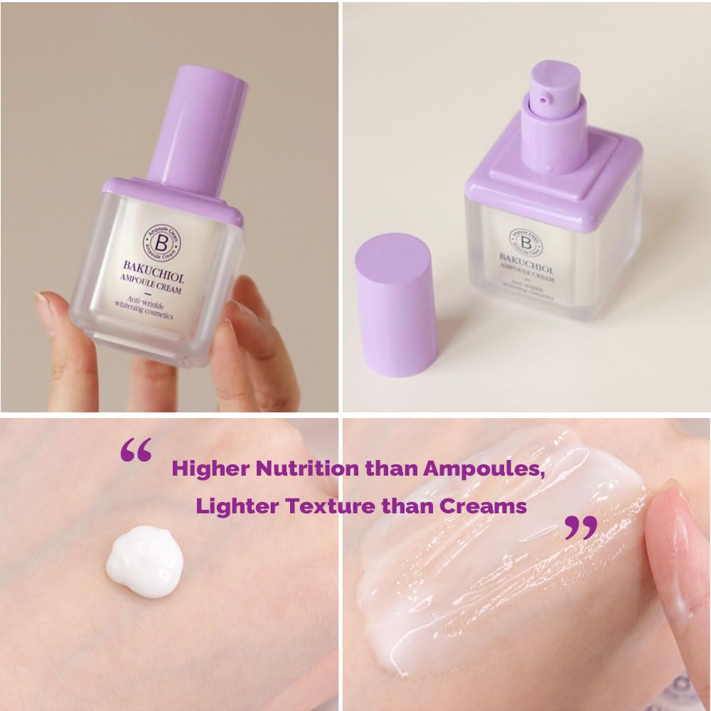 RiRe Bakuchiol 0.5% Face Cream - Anti-Aging, Wrinkle Care for Elastic Skin | Korean Skincare 30ml