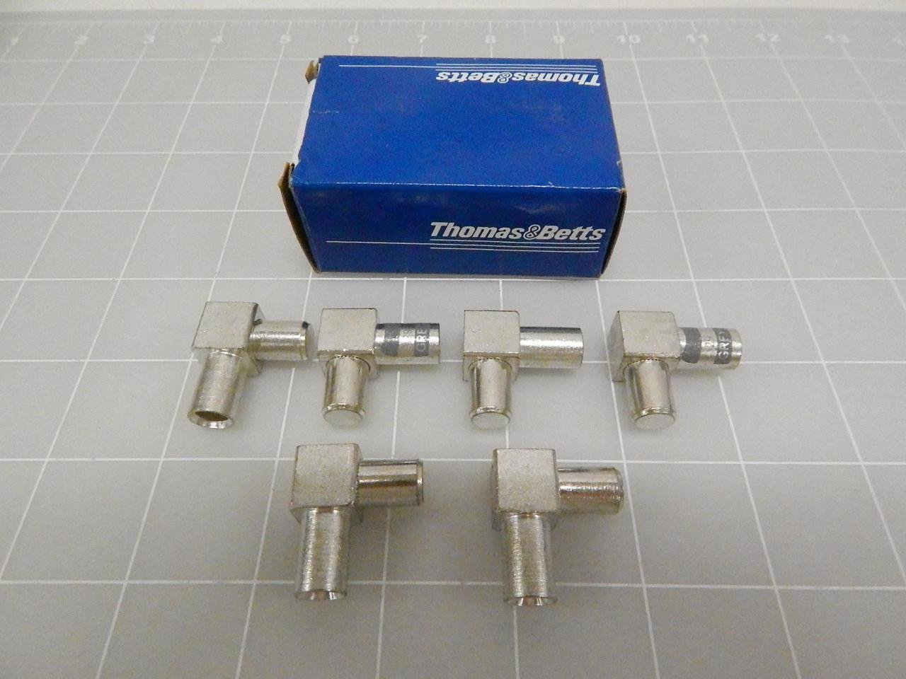 Thomas & Betts MD4M-2 Male Disconnect Electrical Connectors (6-Pack) - Ideal for Industrial Wiring, HVAC Systems & Electrical Panel Installations