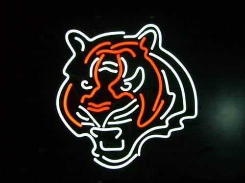 24x20 Inch Bengal Beer Bar Pub Neon Light Sign - Sports League Themed, 3-Year Warranty, Handcrafted for Durability | Perfect for Bars, Man Caves & Game Rooms