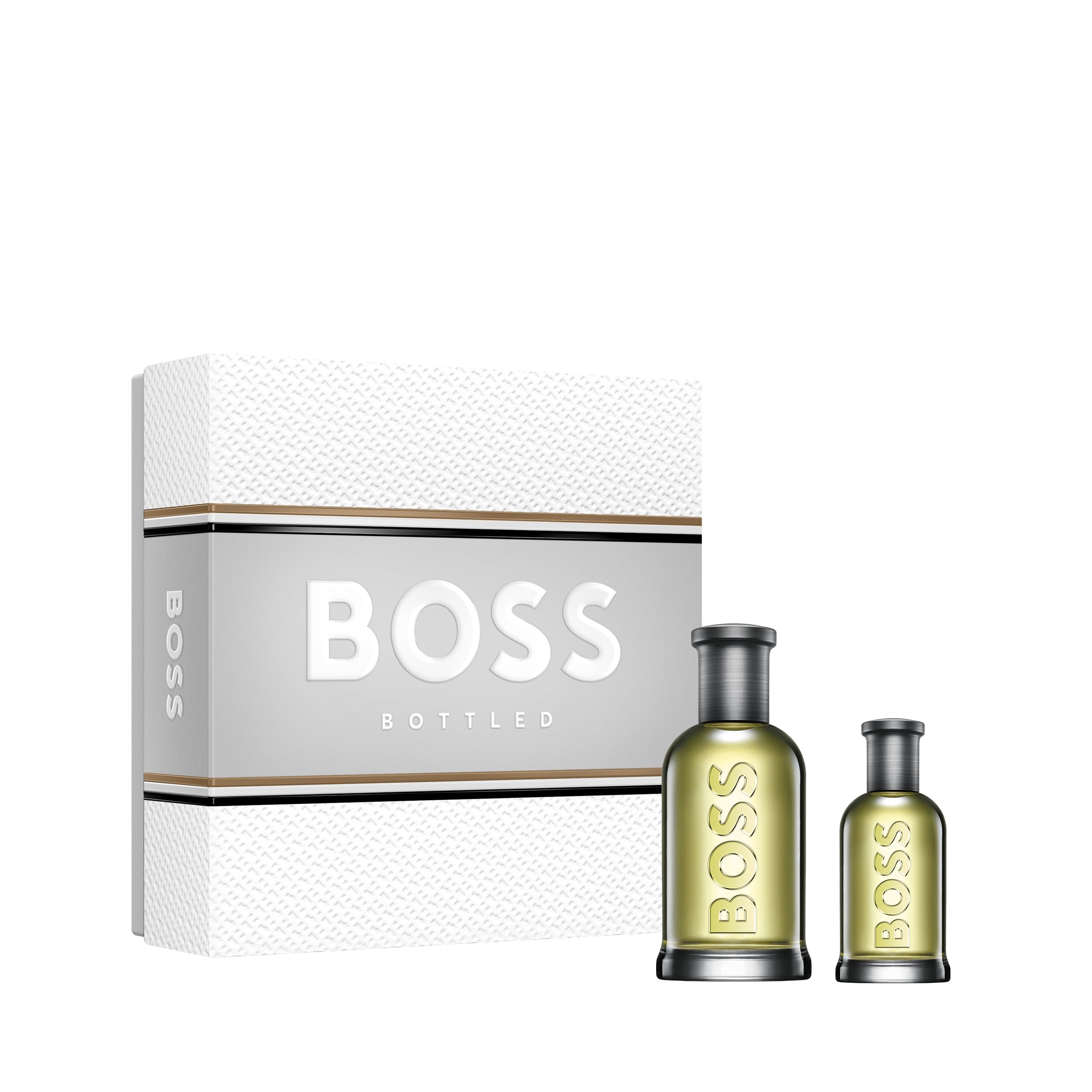 Hugo Boss Bottled Eau de Toilette for Men - Woody Cologne with Apple, Cinnamon & Sandalwood Notes - Long Lasting Fragrance Spray - Perfect for Date Night, Office & Special Occasions