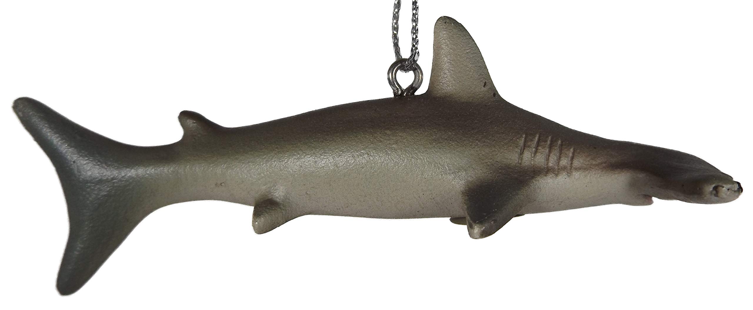 Small Hammerhead Shark Christmas Tree Ornament - Handmade Holiday Decoration for Ocean Theme Xmas Tree | Perfect for Marine Lovers & Shark Enthusiasts