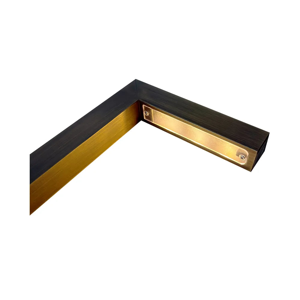3W 3000K Warm White Integrated LED Brass L-Shaped Low Voltage Landscape Lighting Pathway Light - Perfect for Garden Walkways, Driveways, and Outdoor Pathways