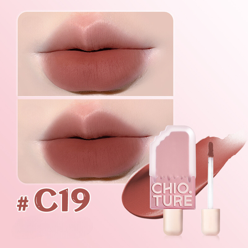 CHIOTURE Ice Cream Lip Gloss - Hydrating Plumping Lip Gloss with Sweet Flavor, Vegan & Cruelty-Free - Perfect for Daily Wear, Date Night & Makeup Looks