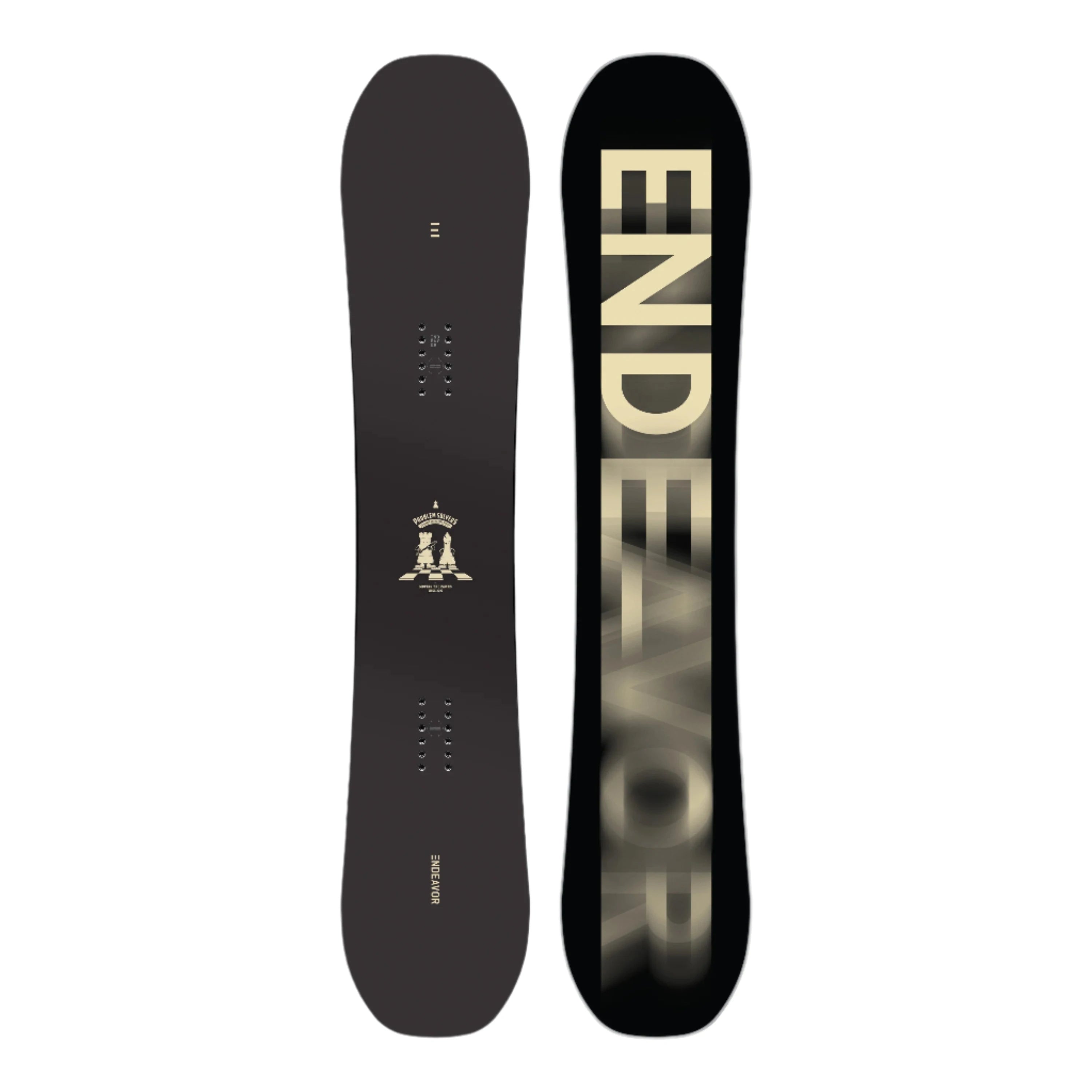 Endeavor Sentinel Snowboard 2025 - All-Mountain Freestyle Snowboard for Men & Women | Perfect for Powder, Park & Backcountry Riding
