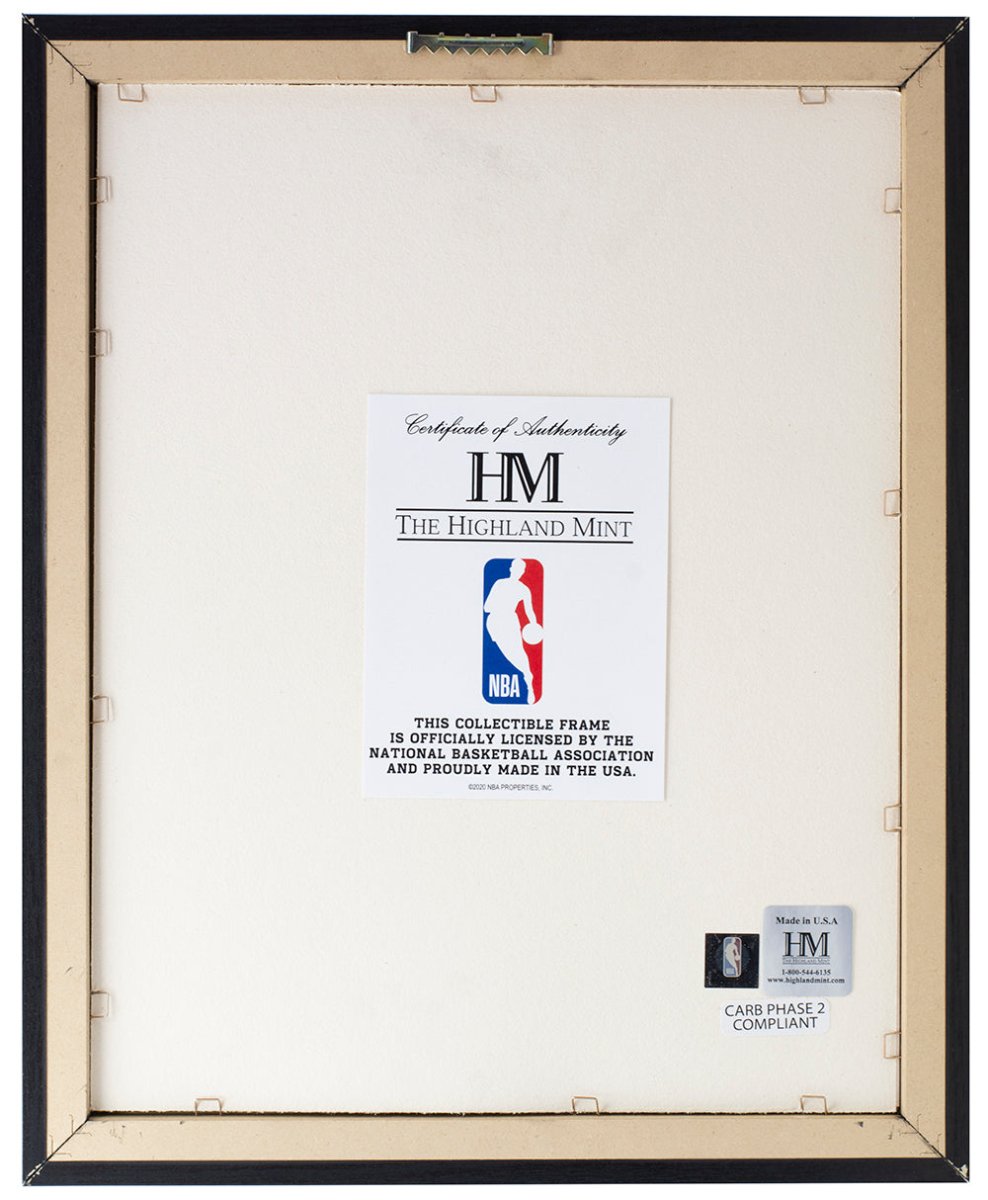 LeBron James Framed 8x10 Limited Edition L.A. Lakers Photo - Highland Mint Certified - Perfect for Lakers Fans, Sports Memorabilia Collectors & Man Cave Decor
