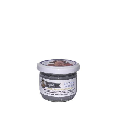 Matte Water-Based Multi-Surface Chalk Paint 250ml (Vanity Gray) - Perfect for Furniture Restoration, DIY Home Decor & Craft Projects