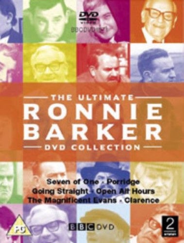 The Ultimate Ronnie Barker Collection: Seven of One, Porridge, Going Straight, Open All Hours, Clarence - Classic British Comedy DVD Box Set for Fans & Collectors | Perfect for Gifts, Movie Nights & Nostalgic Entertainment