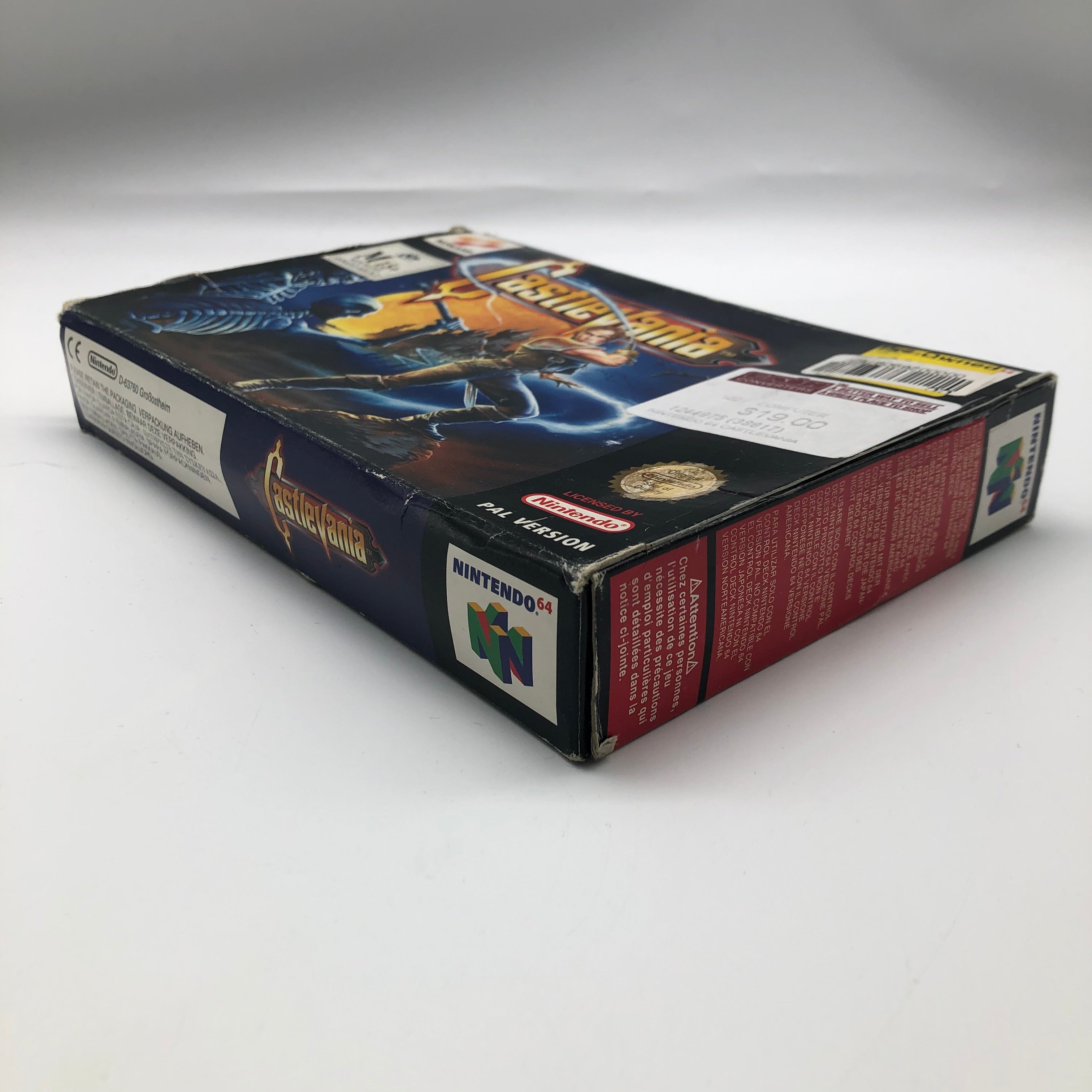 Castlevania Legacy of Darkness - Complete N64 Game (Nintendo 64, PAL Version) | Retro Gaming Collectible for Classic Horror Action Adventure