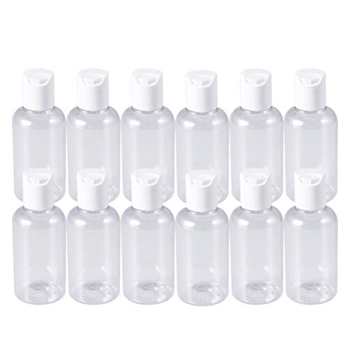 DOITOOL 15 Pack 40ML Plastic Spray Bottles - Clear Travel Size Mist Sprayer for Cosmetics, Toiletries & Hair Care | Perfect for Makeup, Skincare & Travel Essentials