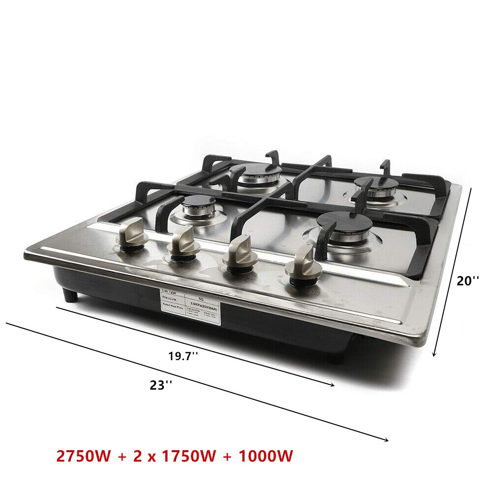 4 Burner Built-in Gas Cooktop - 23