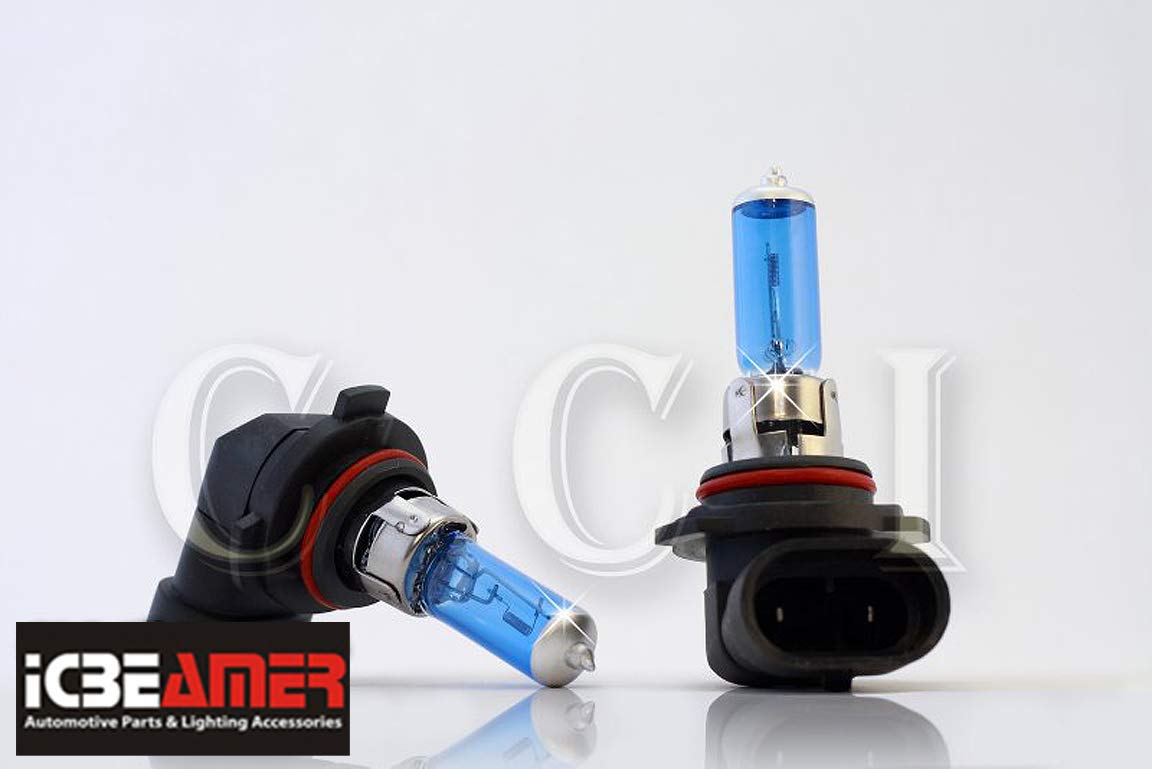 ICBEAMER H10 9140 9145 12V 100W Direct Replacement Halogen Fog Light Bulbs - Super White (Pack of 2) - Perfect for Jeep Wrangler, Ford F150, Dodge Ram & Other Vehicles