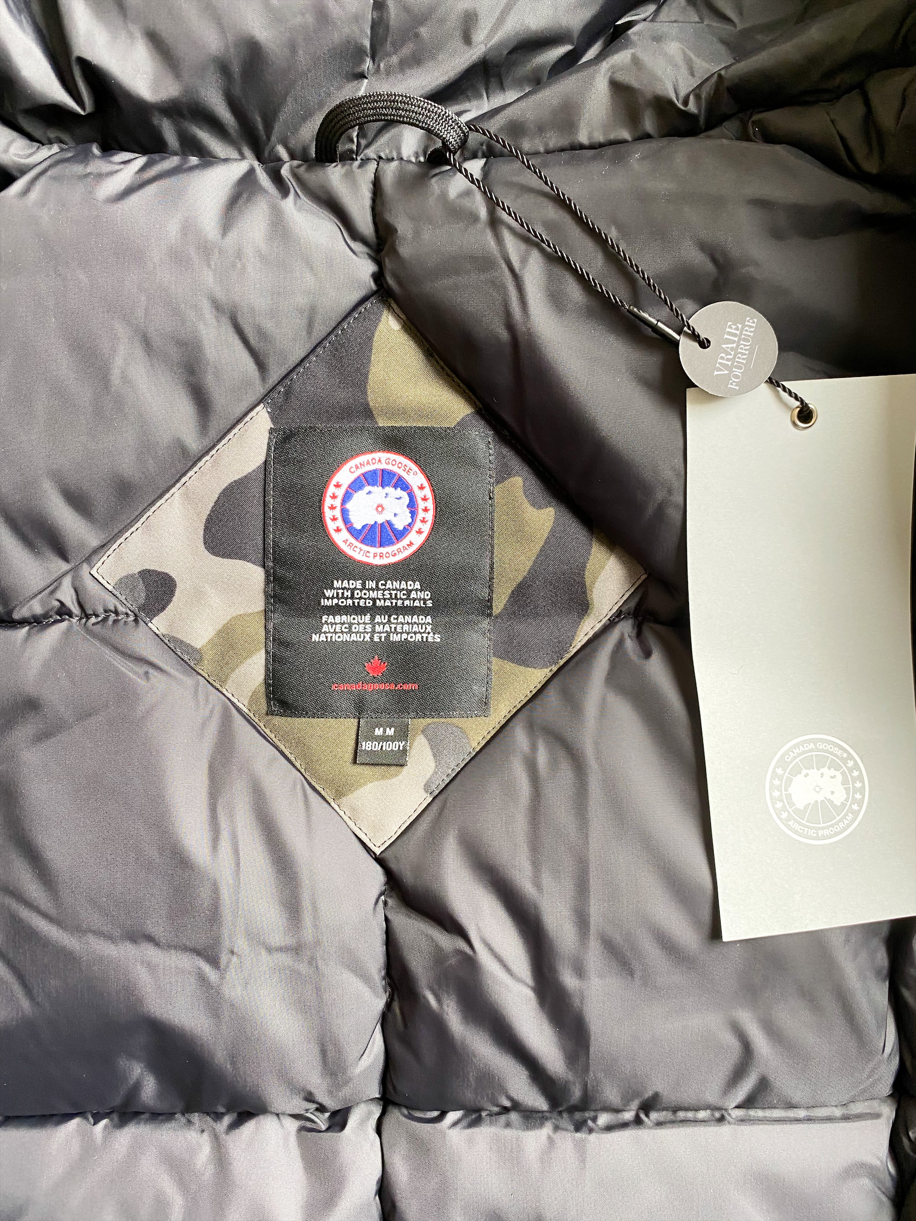 Canada Goose Camo Expedition Parka for Men - Waterproof Winter Jacket with Fur Trim Hood - Heavy Duty Cold Weather Coat for Outdoor Activities, Snowboarding & Hiking