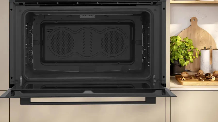 Neff N50 Built-In Pyrolytic Oven 90cm - Self-Cleaning Electric Oven with Advanced Cooking Functions | Perfect for Baking, Roasting & Family Meals