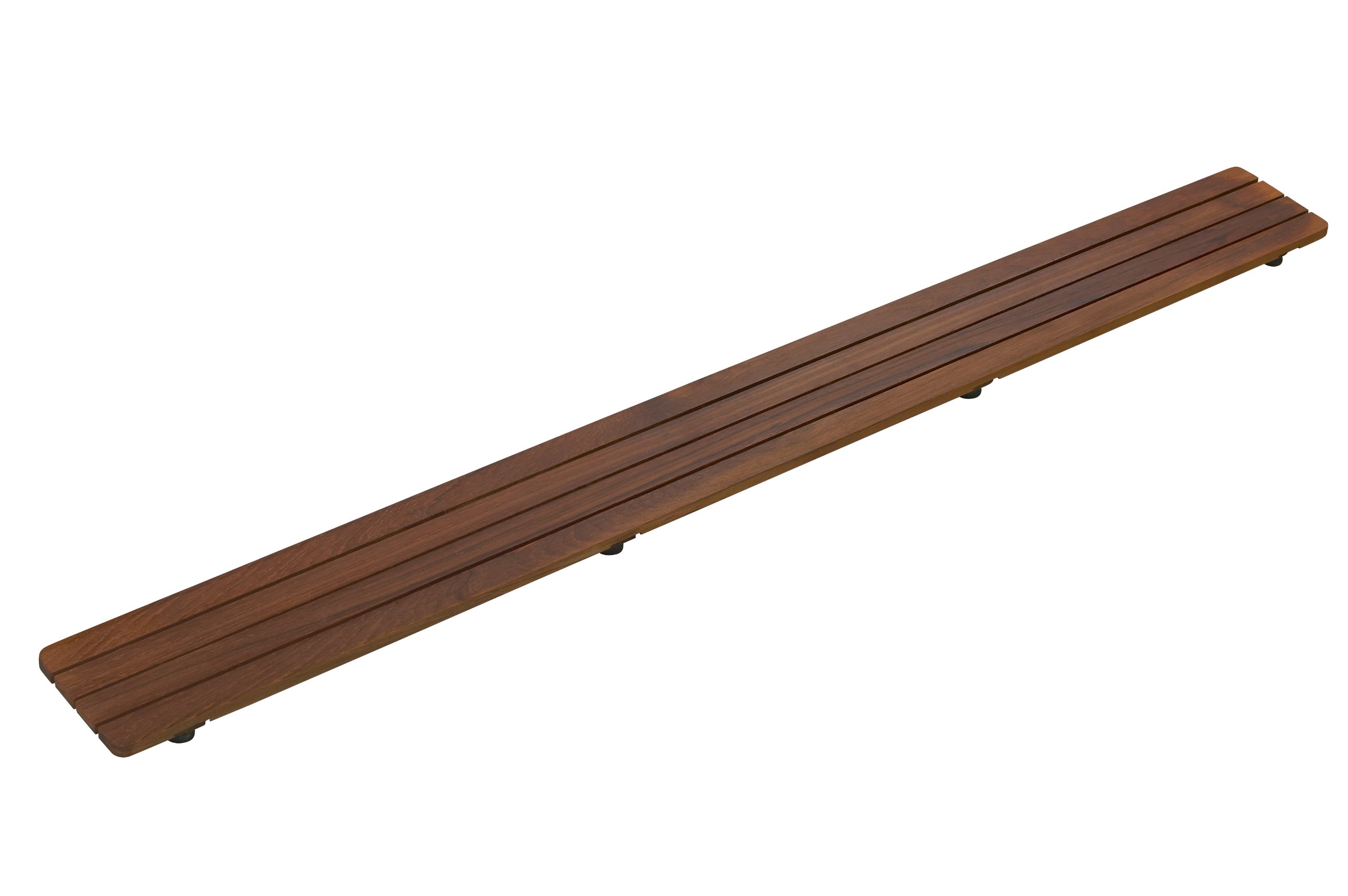 KOHLER Teak Shower Floor Drain Cover - 60-Inch Bathroom Drain Grate for Spa, Sauna & Luxury Shower Enclosures
