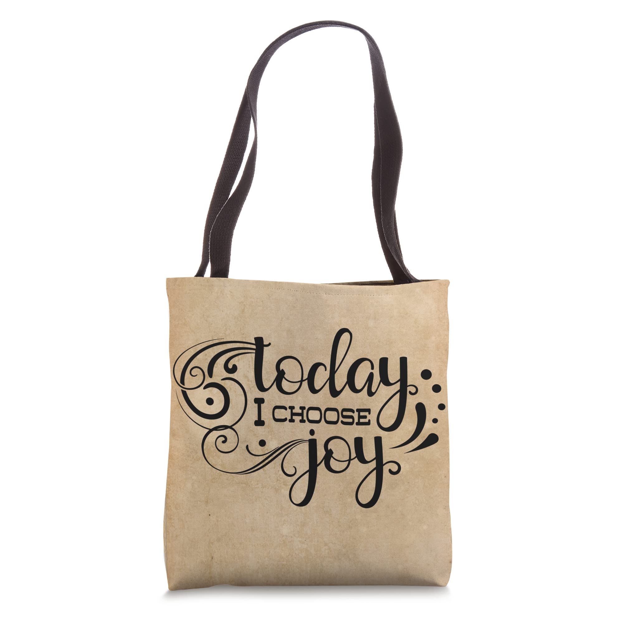 Joy Tote Bag - Stylish Reusable Shopping Bag for Women, Durable Canvas Grocery Bag with Inspirational Quote, Perfect for Work, Beach & Everyday Use