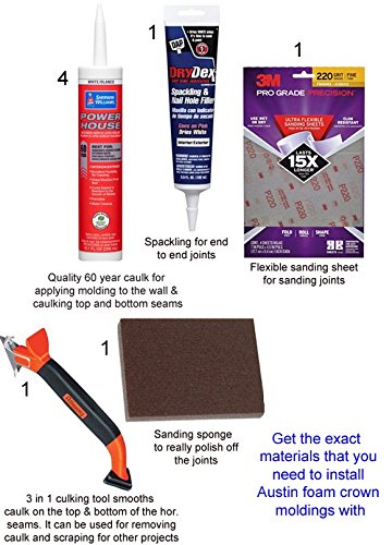 Creative Crown Foam Molding Kit - 96ft 3.5